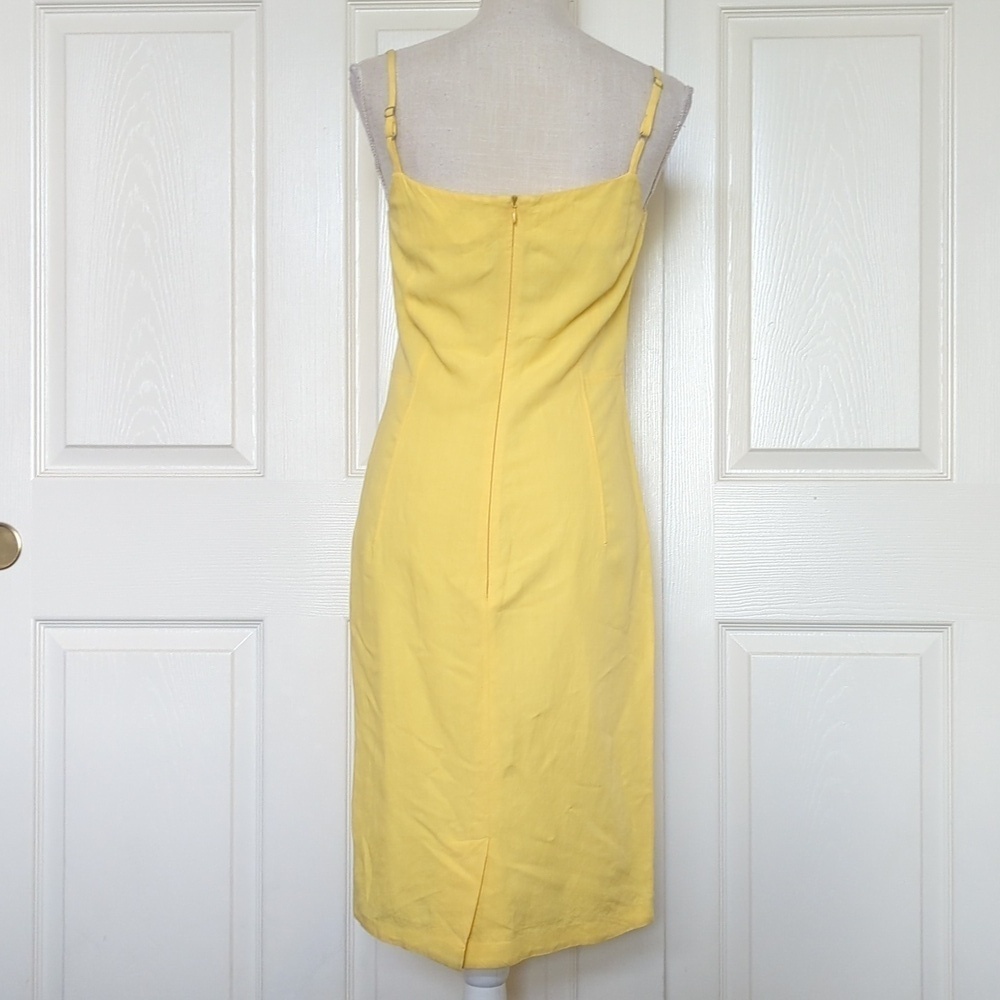 Kenzo Limone Yellow Sleeveless Dress - Picture 7 of 13